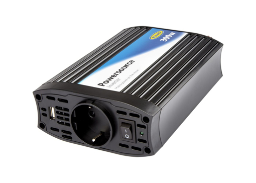 Picture of Inverter 12V  300W + 2.1A USB-Battery Clips