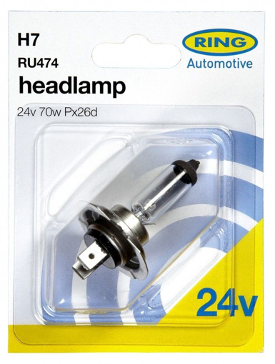 Picture of Bulb 24V H 7  70Watt Px26d Blister