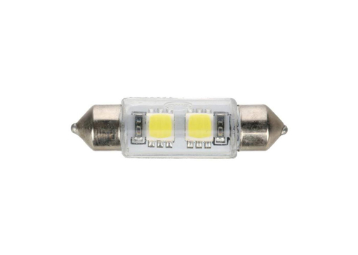 Picture of Bulb 12V Festoon LED 35Lum 11x39 C5W 6000K[2]