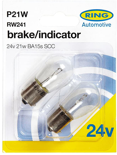 Picture of Bulb 24V BA15s S/C 21Watt P21W Blister[2]