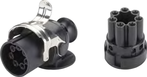 Picture of Trailer Plug  7 Pin Male Screw Type
