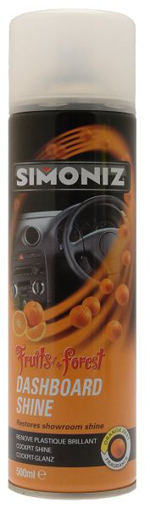 Picture of Dashboard Shine 500ml Orange