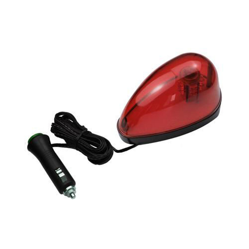 Picture of Strobe Light Red LED Magnetic 12V Teardrop