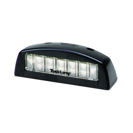 Picture of Number Plate Lamp Black LED 120x46x42mm