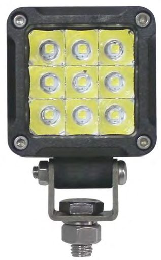 Picture of Work Lamp LED 15 Watt 12/24V Square Mini 50mm