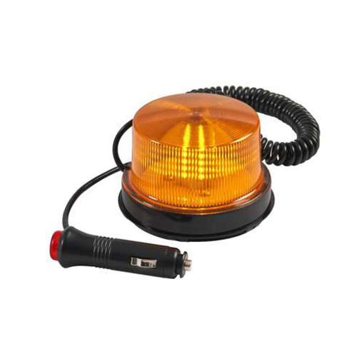 Picture of Strobe Light Amber LED Magnetic 10-30V 105x70mm