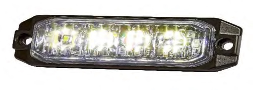 Picture of Strobe Light White  4 LED 12/24V 101x32mm