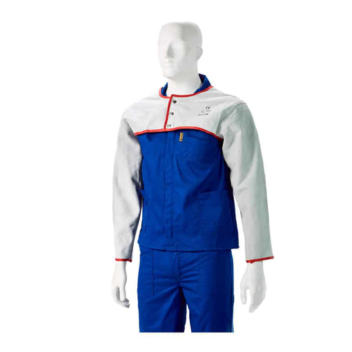 Picture of Yoke Leather Welders With Red Piping - 2X-Large