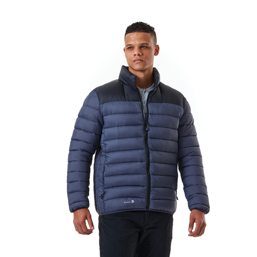 Picture of Jacket Puffer 2 Tone Carbon + Black Small