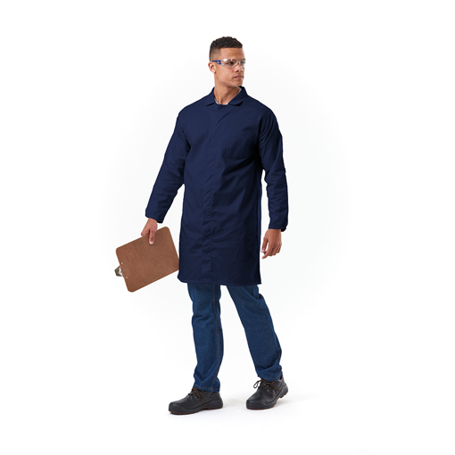 Picture of Dust Coat 3X-Large HACCP Navy Blue
