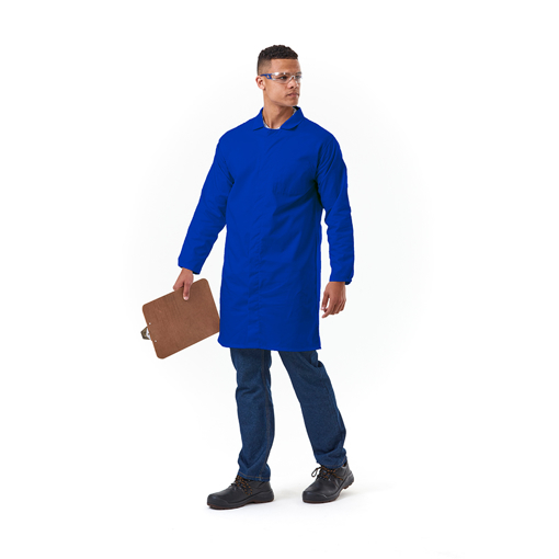 Picture of Dust Coat 2X-Large HACCP Royal Blue