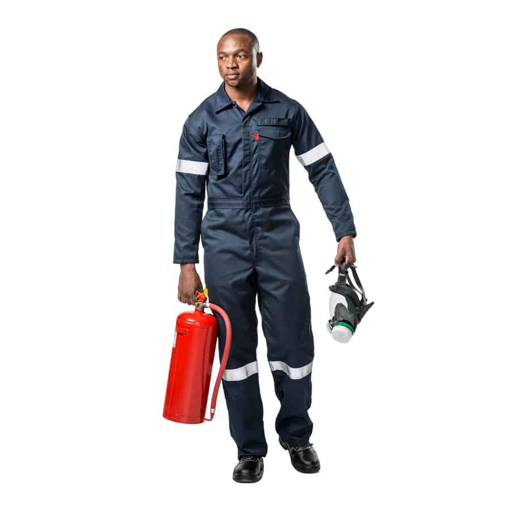Picture of Boilersuit S38 Nomex Flame Navy Blue & Reflect