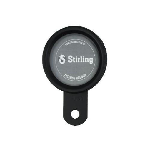 Picture of License Holder Single Round Metal