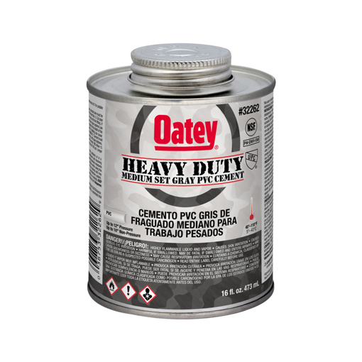 Picture of PVC Cement 473ml Heavy Duty Medium Set Grey