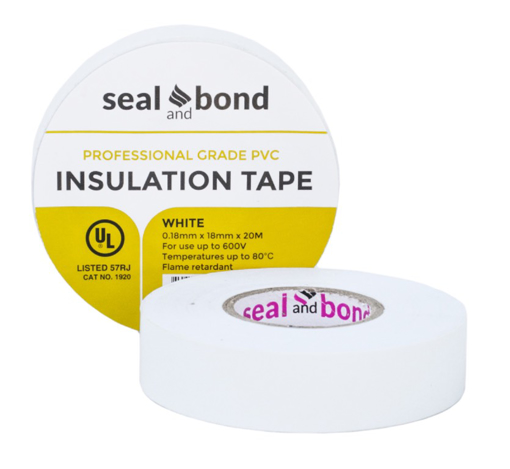 Picture of Insulation Tape 20Mx18x0.180mm White