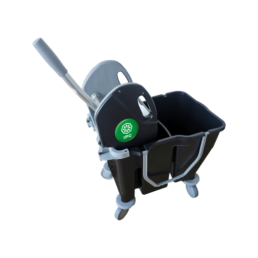 Picture of Mop Bucket Double With Wringer 2x15L Green