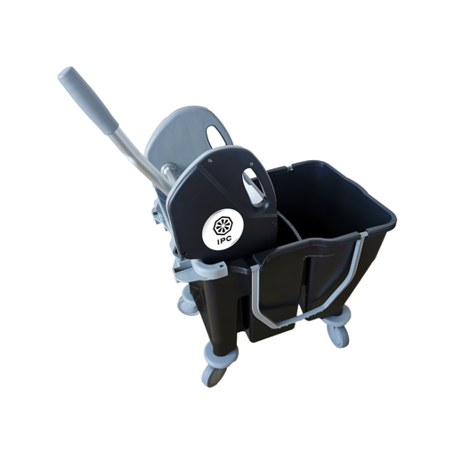 Picture of Mop Bucket Double With Wringer 2x15L White