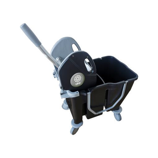 Picture of Mop Bucket Double With Wringer 2x15L Grey