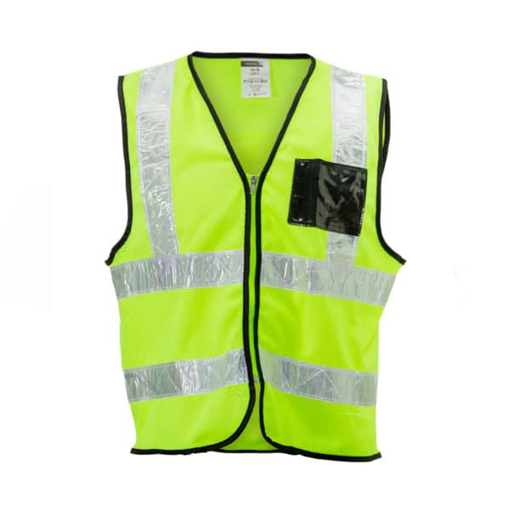 Picture of Reflective Vest Lime Knit 100gsm Medium