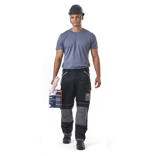 Picture of Pants Utility Black with Knee Pocket 28