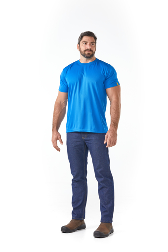 Picture of T-Shirt Polyester 100% 140gsm Royal Blue 5X-Large