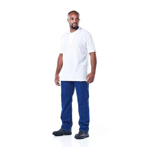 Picture of Golf Shirt Pique Knit White 4X-Large