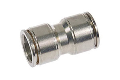 Picture of Airline Straight Connector 12mm Plated Brass