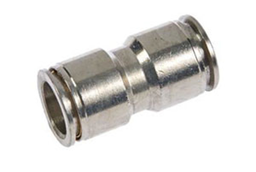 Picture of Airline Straight Connector 10mm Plated Brass