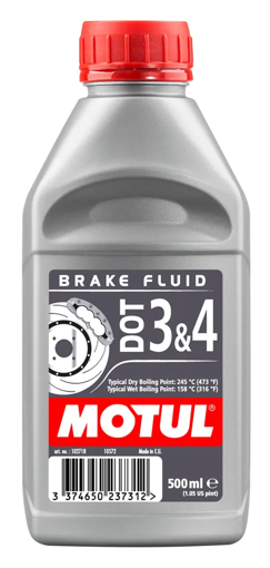 Picture of Brake Fluid DOT 3 & 4 500ml