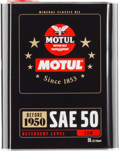 Picture of Engine Oil SAE 50 BEFORE 1950   2L