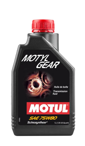 Picture of Transmission Oil SAE 75W 80 MOTYLGEAR   1L