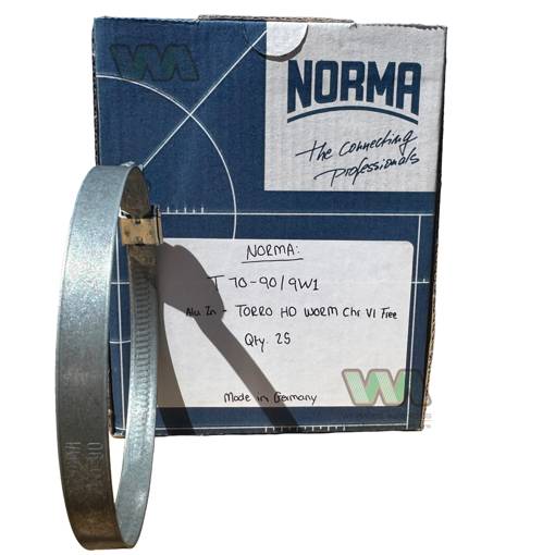 Picture of Hose Clamp Torro  70-90mm  9mm Band W1