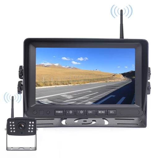 Picture of Reverse Camera System 7inch Wireless 12-32V