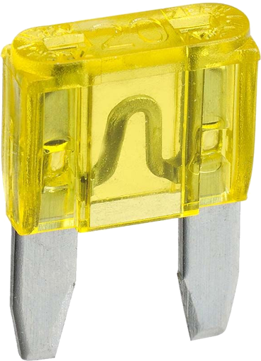 Picture of Fuse Mini Blade 20.0Amp Yellow