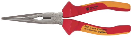 Picture of Long Nose Plier 200mm - VDE Handles