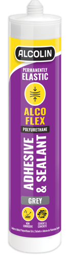 Picture of Alco-Flex Grey 280ml - PU Sealant & Adhesive
