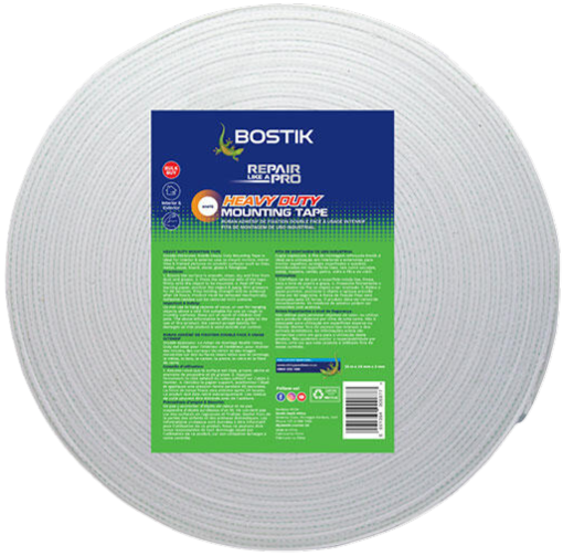 Picture of Double Sided Tape 3.0x24x25M White Heavy Duty
