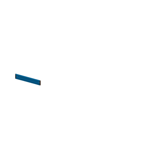Picture of Wall Rail 250mm Blue