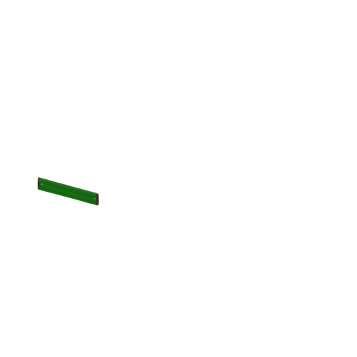 Picture of Wall Rail 250mm Green
