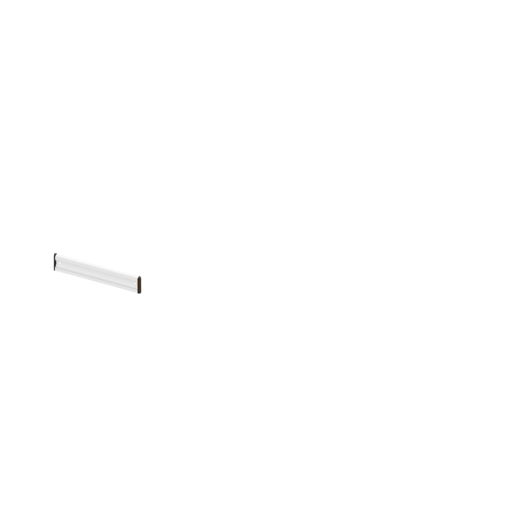 Picture of Wall Rail 250mm White