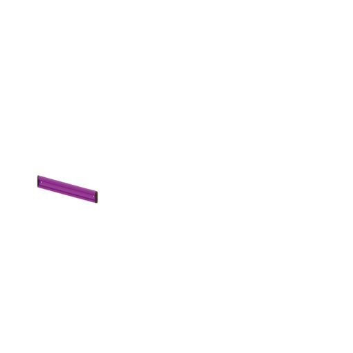 Picture of Wall Rail 250mm Purple