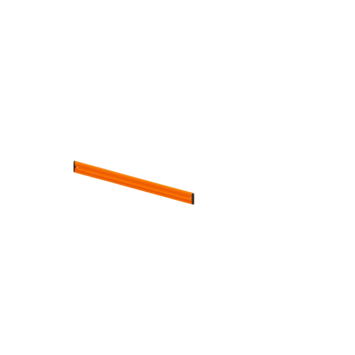 Picture of Wall Rail 500mm Orange