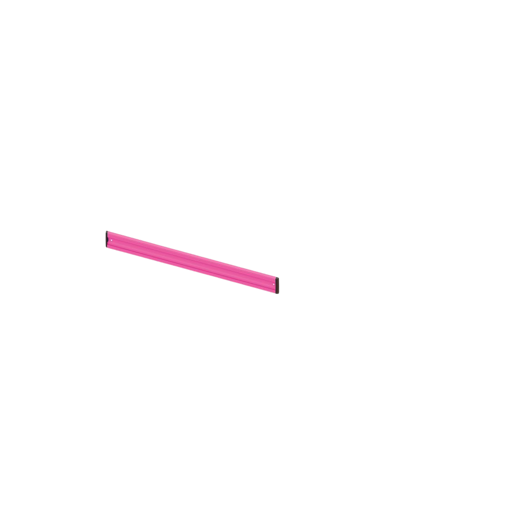 Picture of Wall Rail 500mm Pink