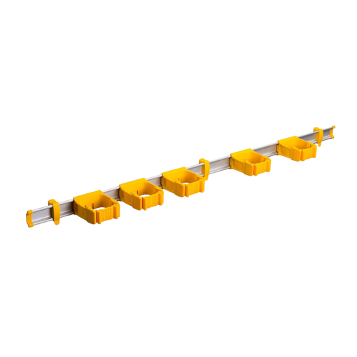 Picture of Wall Rail Set Toolflex One Yellow 5 Clips