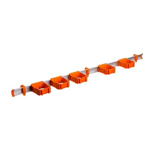 Picture of Wall Rail Set Toolflex One Orange 5 Clips