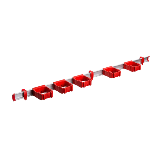 Picture of Wall Rail Set Toolflex One Red 5 Clips