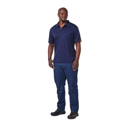Picture of Golf Shirt Quick Dry Navy Blue 4X-Large
