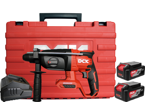Picture of Rotary Hammer 24mm 20V+2x 4Ah Battery & 1 x 2Ah Ch
