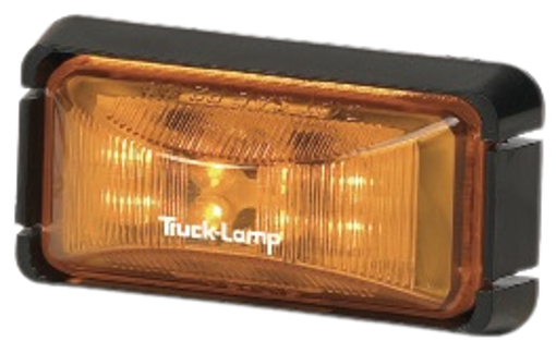 Picture of Marker Lamp  8 LED Amber 10-30V 64x31mm