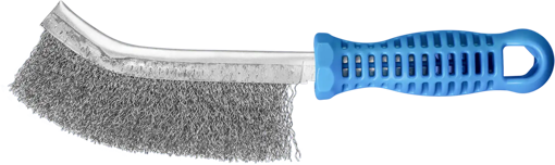 Picture of Wire Brush Steel Curved Steel Handle Universal